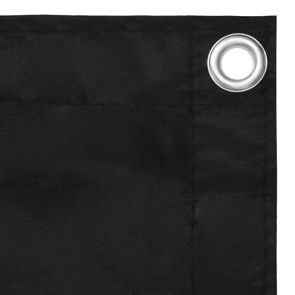 Tela de varanda 90x400 cm tecido Oxford preto