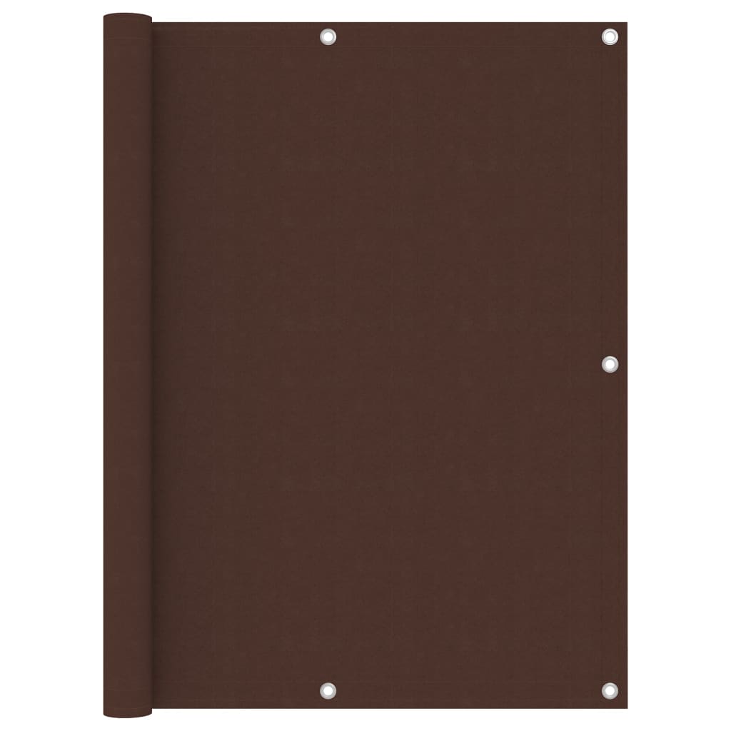 Tela de varanda 120x300 cm tecido Oxford castanho