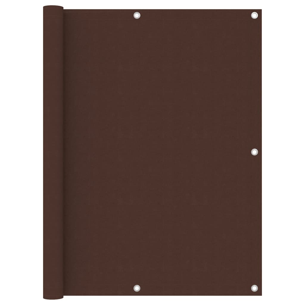 Tela de varanda 120x600 cm tecido Oxford castanho