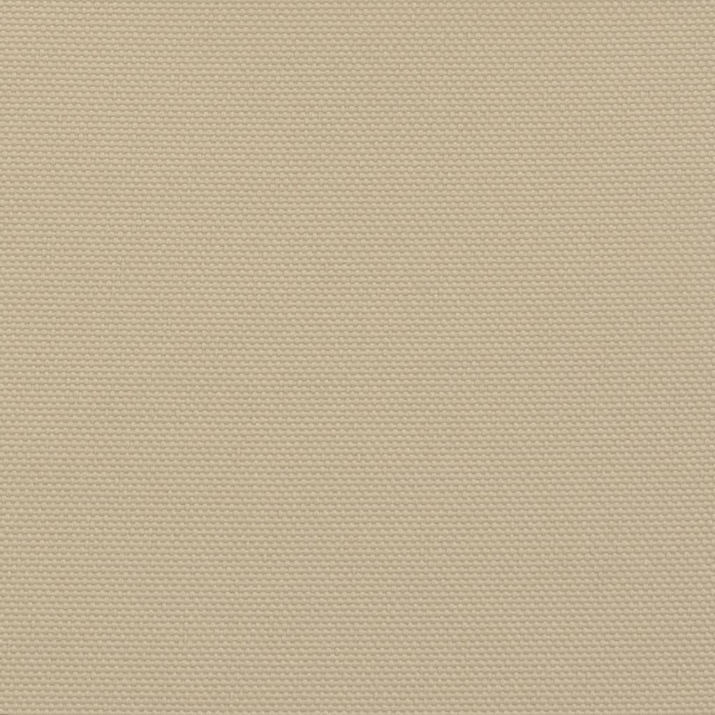 Para-sol estilo vela tecido oxford retangular 2,5x4,5 m bege