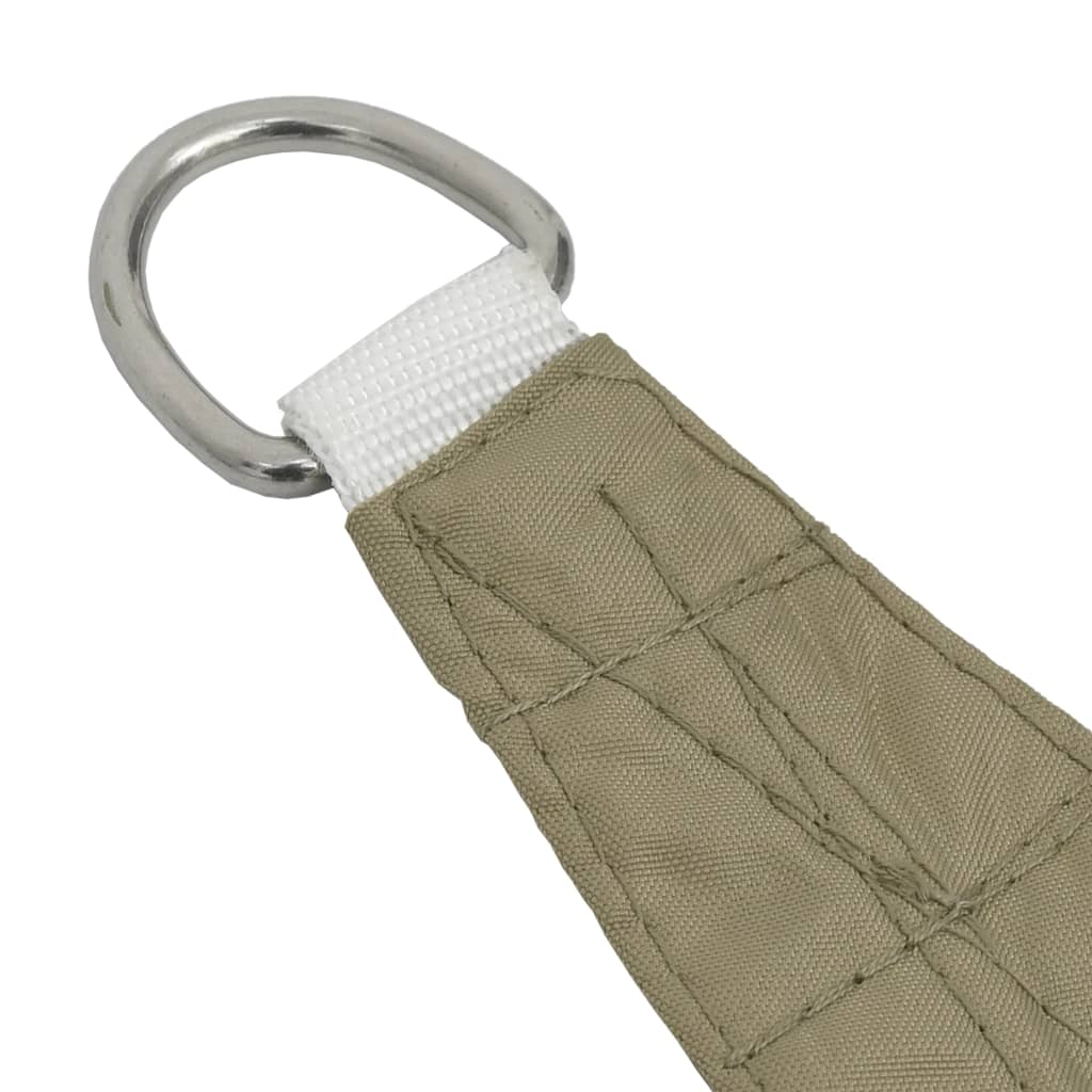 Para-sol estilo vela tecido oxford trapézio 2/4x3 m bege