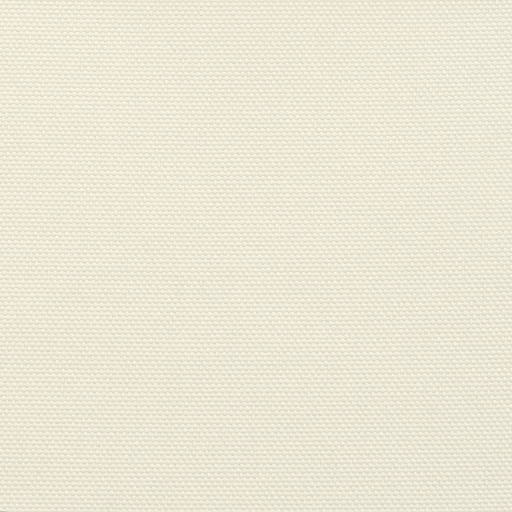 Para-sol estilo vela tecido oxford retangular 6x8 m cor creme