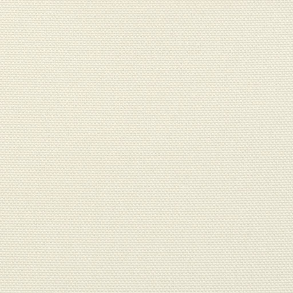 Para-sol estilo vela tecido oxford triangular 4x5x5 m cor creme