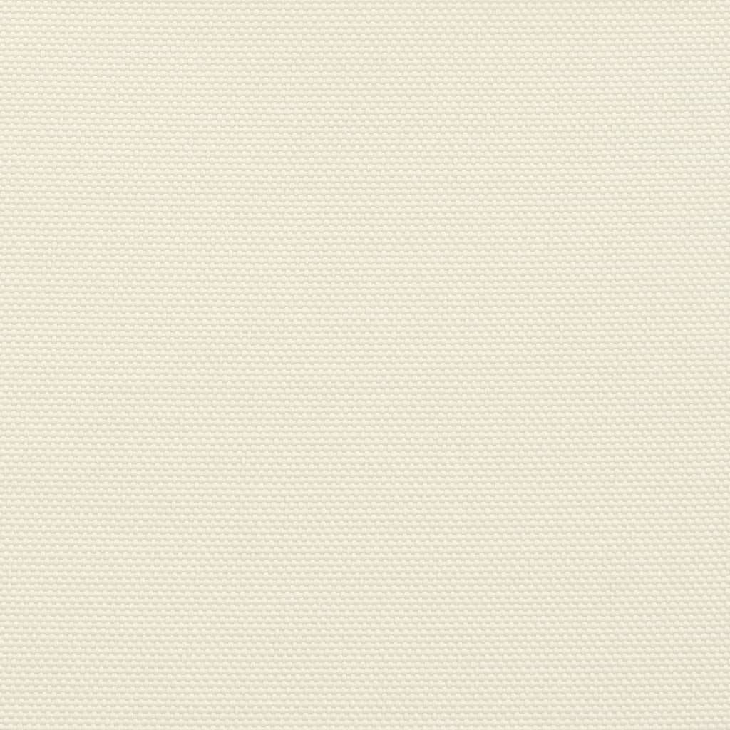 Para-sol estilo vela tecido oxford triangular 6x6x6 m creme