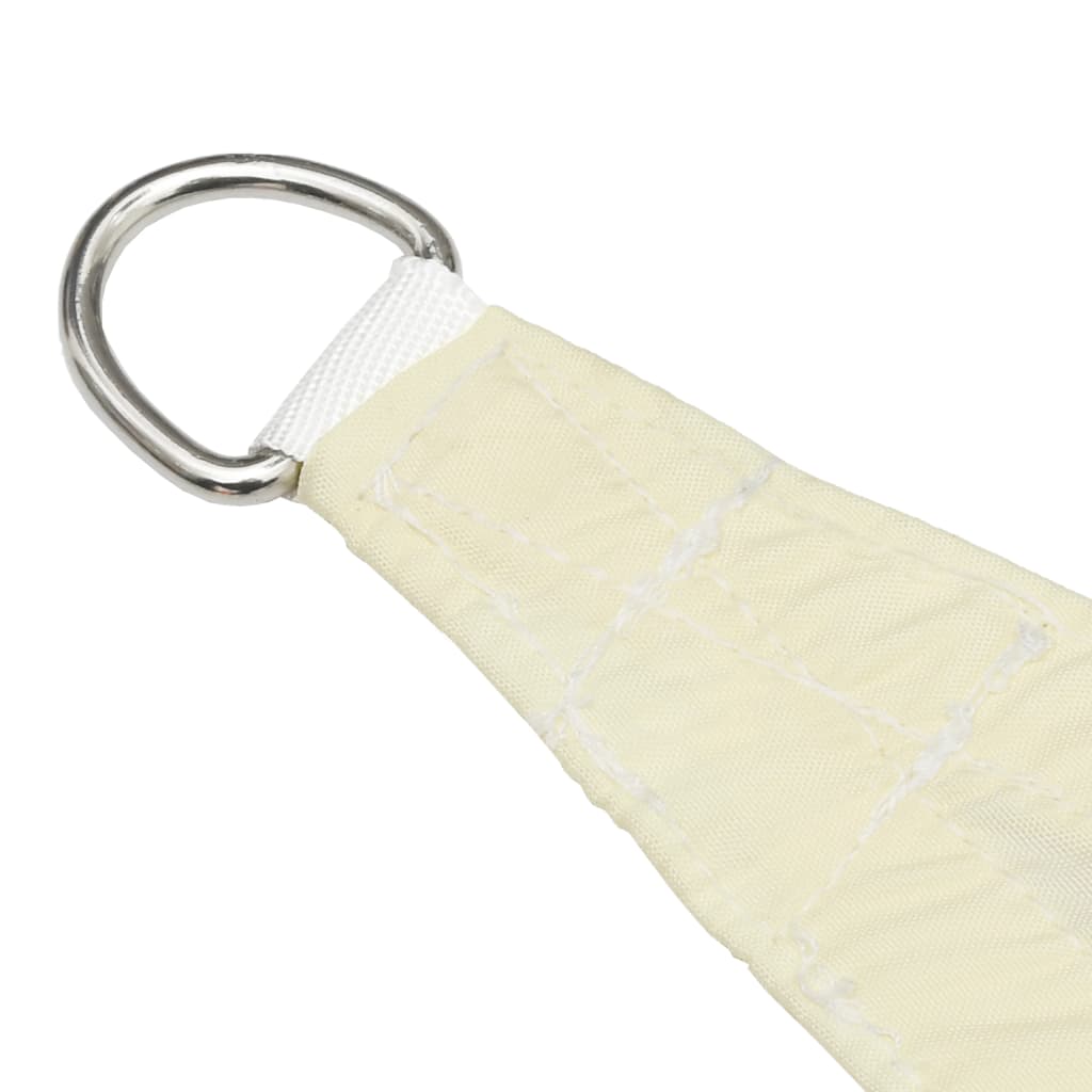 Para-sol estilo vela tecido oxford trapézio 2/4x3 m creme