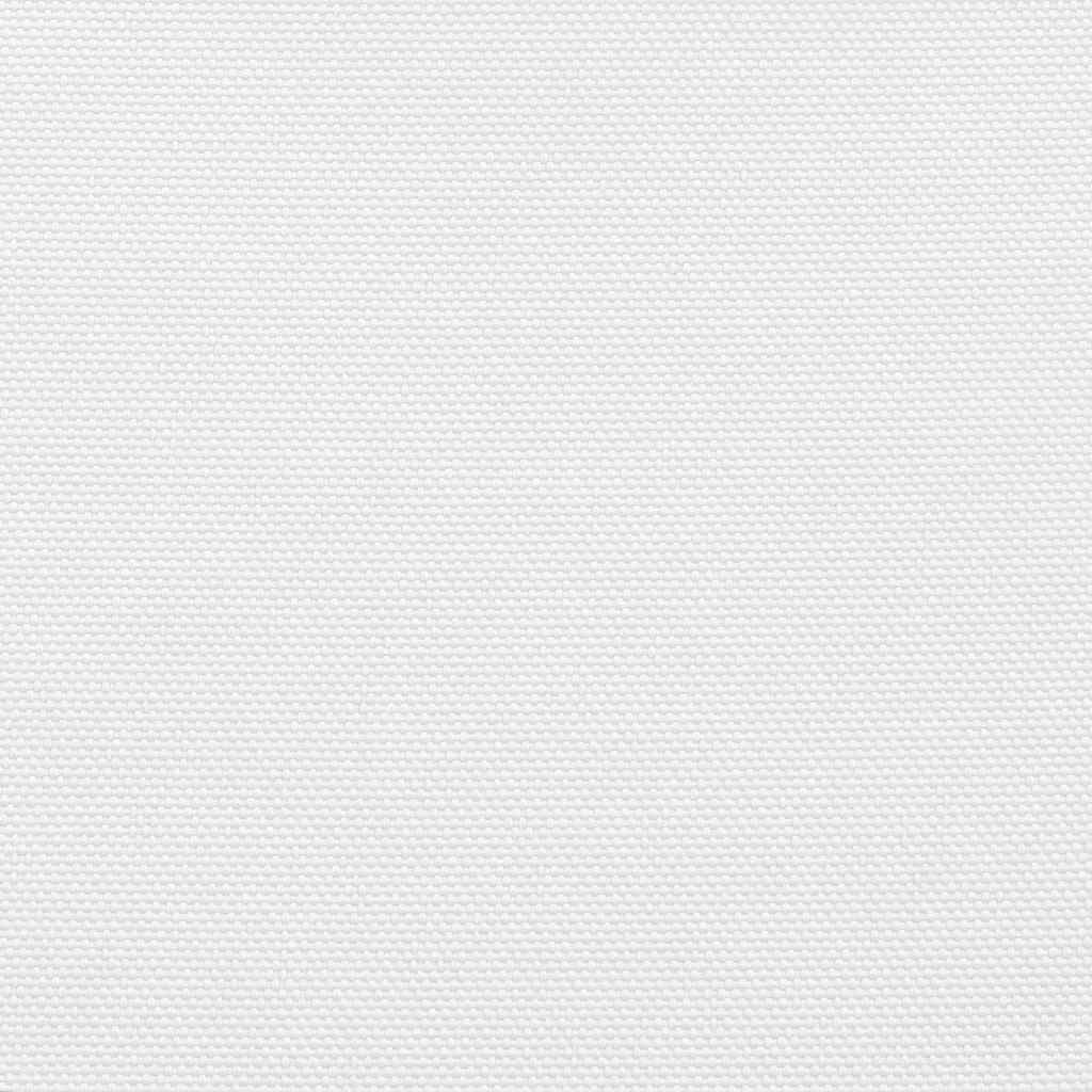 Para-sol estilo vela tecido oxford quadrado 6x6 m branco