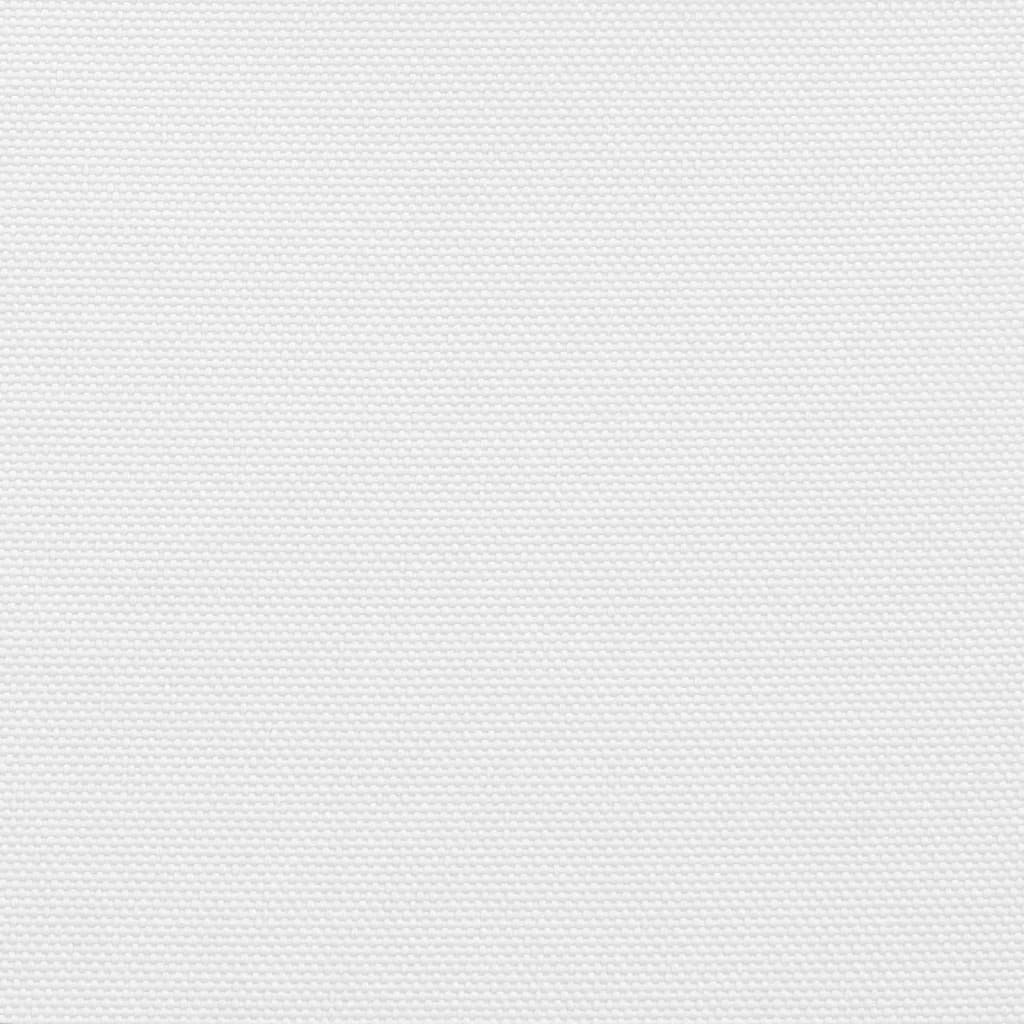 Para-sol estilo vela tecido oxford triangular 4x4x5,8 m branco