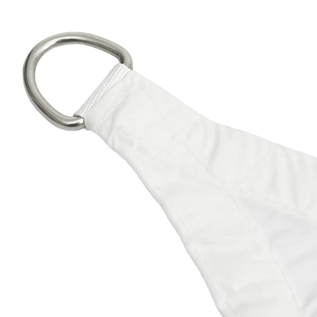Para-sol estilo vela tecido oxford trapézio 2/4x3 m branco
