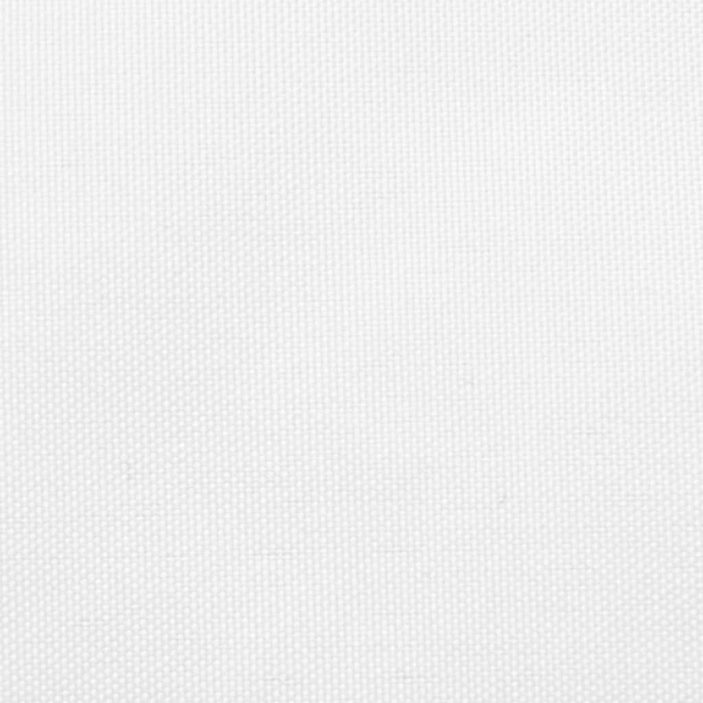 Para-sol estilo vela tecido oxford trapézio 3/4x3 m branco