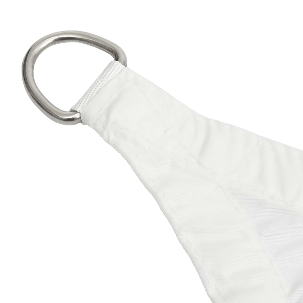 Para-sol estilo vela tecido oxford trapézio 3/4x3 m branco