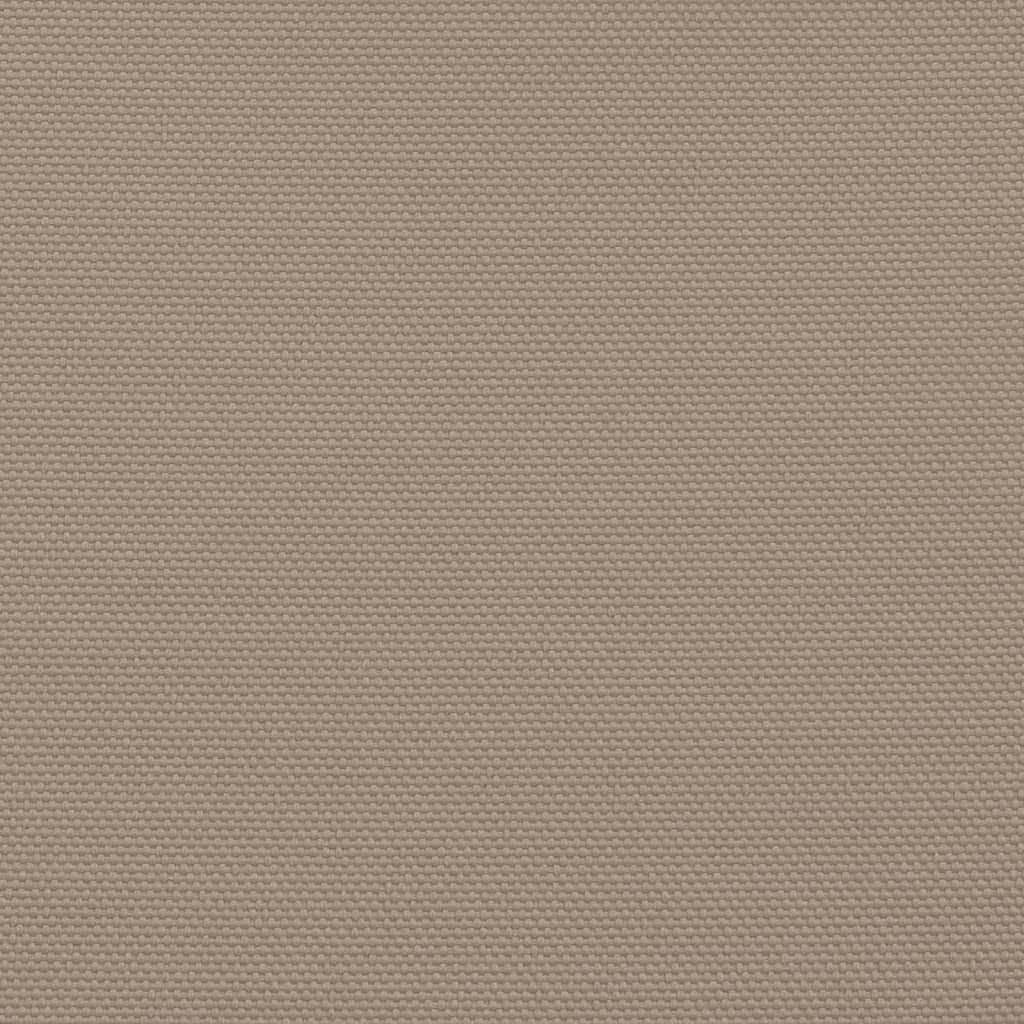 Para-sol vela tecido oxford retangular 3x6 m cinza-acastanhado
