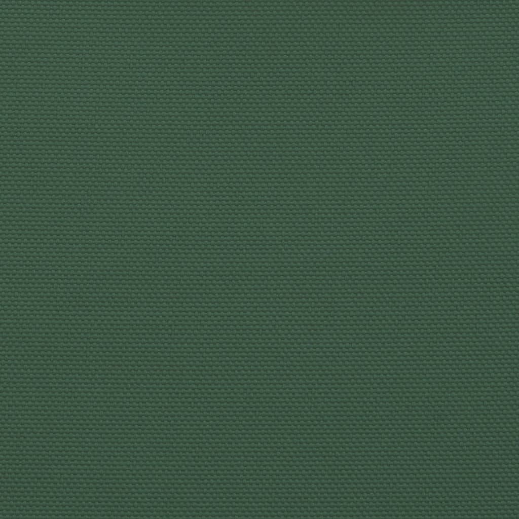 Para-sol vela tecido oxford retangular 3,5x5 m verde-escuro
