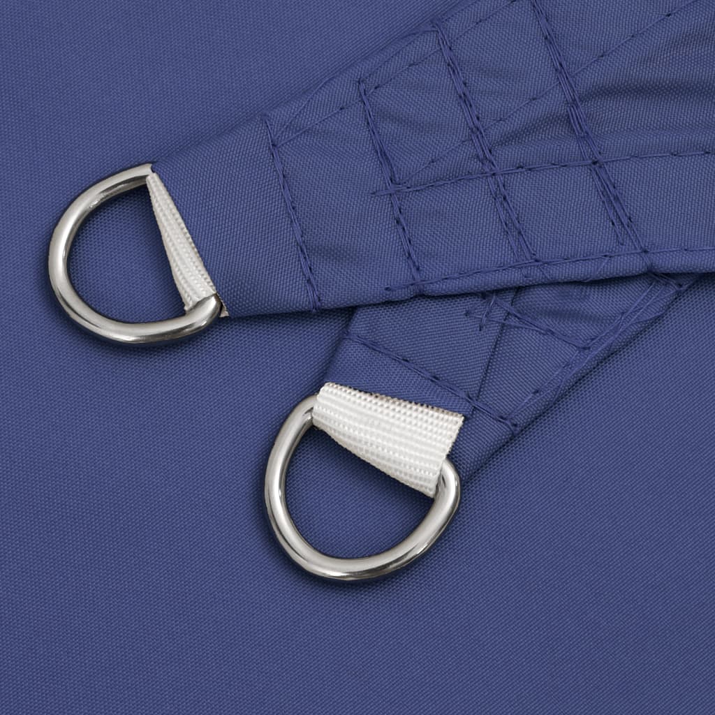 Para-sol estilo vela tecido oxford retangular 3x4 m azul