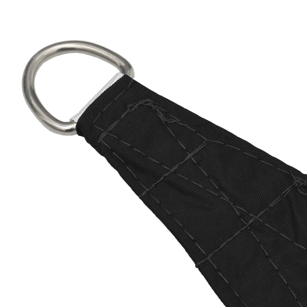 Para-sol estilo vela tecido oxford trapézio 2/4x3 m preto