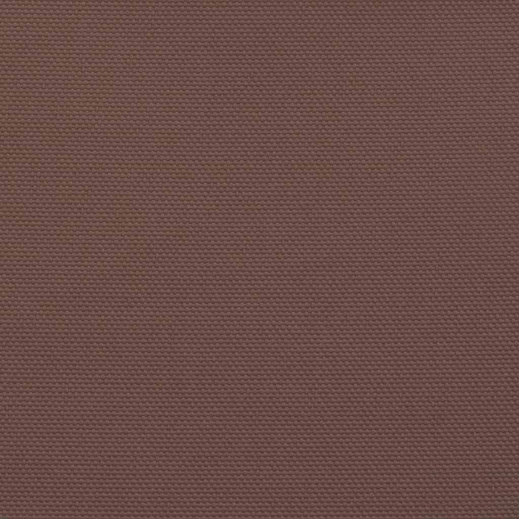 Para-sol estilo vela tecido oxford retangular 2,5x4 m castanho