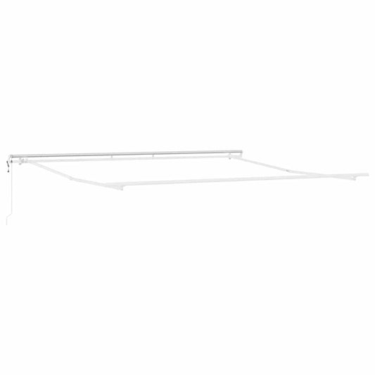 Estrutura de Toldo Branco 450 × 350 cm Alumínio