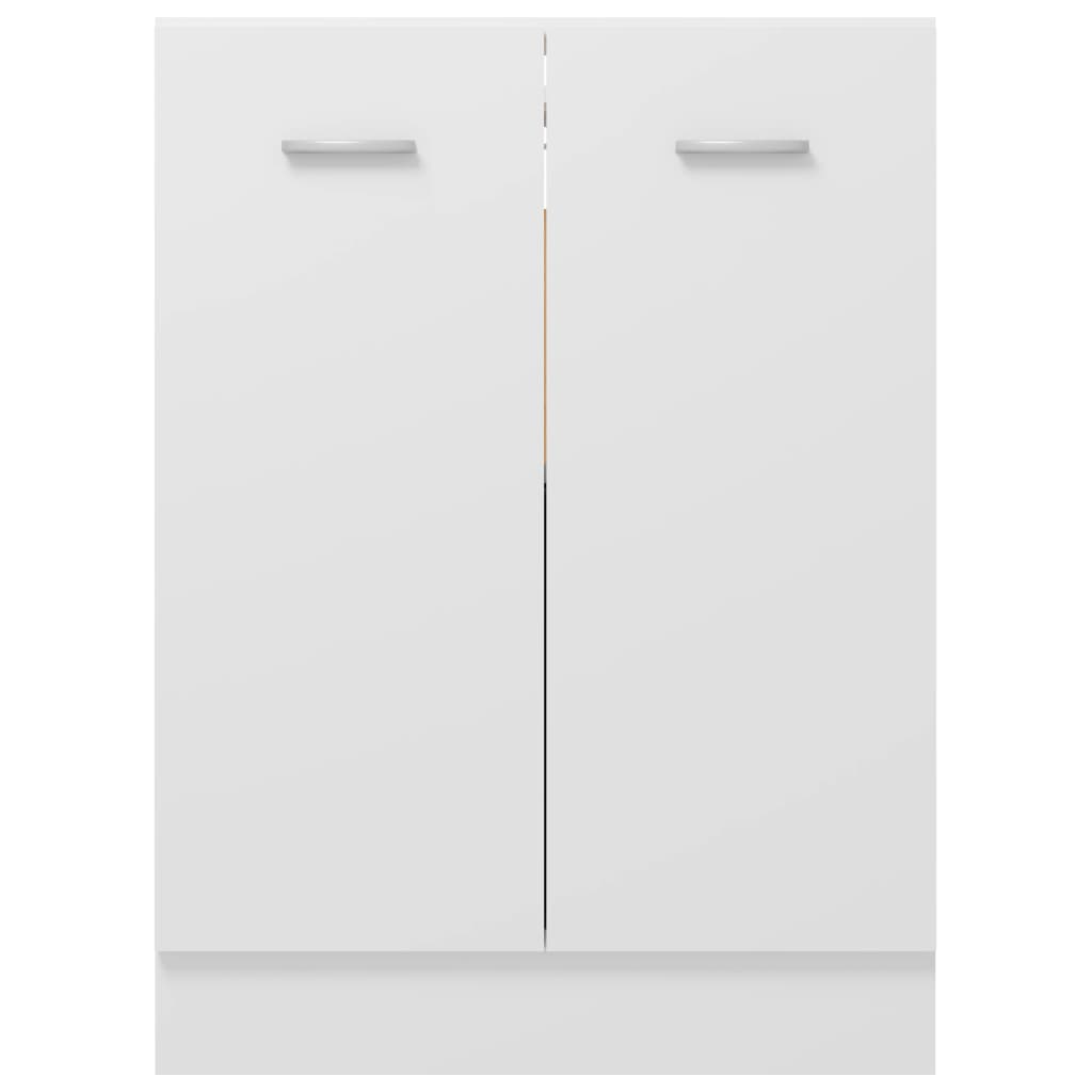 Armário inferior “Lyon” 60x46x81,5cm derivados madeira branco