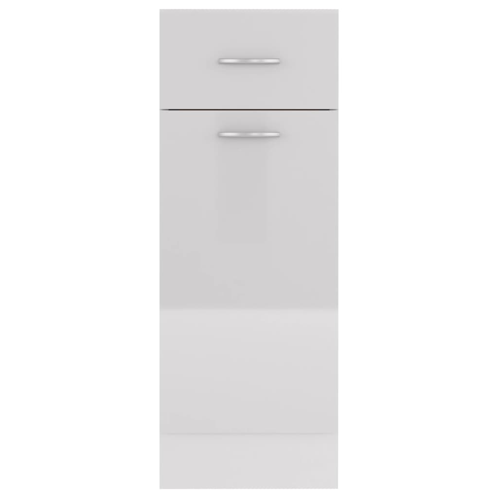 Armário inferior c/ gavetas “Lyon” derivados de madeira branco