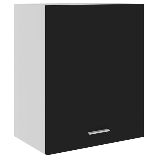 Armário de parede “Lyon” 50x31x60 cm derivados de madeira preto