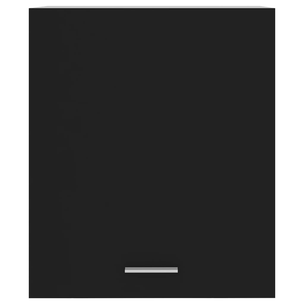 Armário de parede “Lyon” 50x31x60 cm derivados de madeira preto