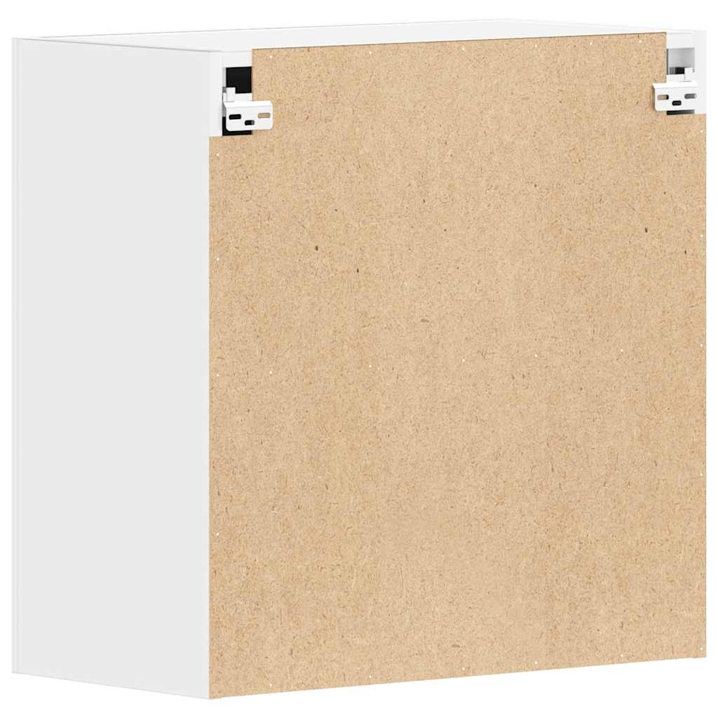 Armário de parede “Lyon” 60x31x60 cm derivados madeira branco
