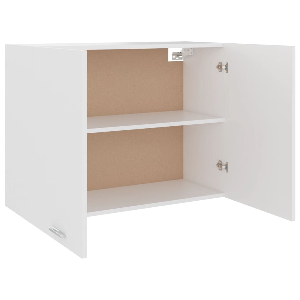 Armário de parede “Lyon” 80x31x60 cm derivados madeira branco