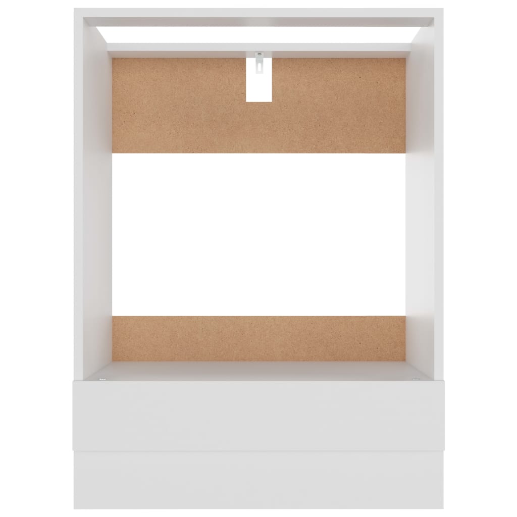 Armário para forno "Riga" 60x46x81,5cm derivados madeira branco