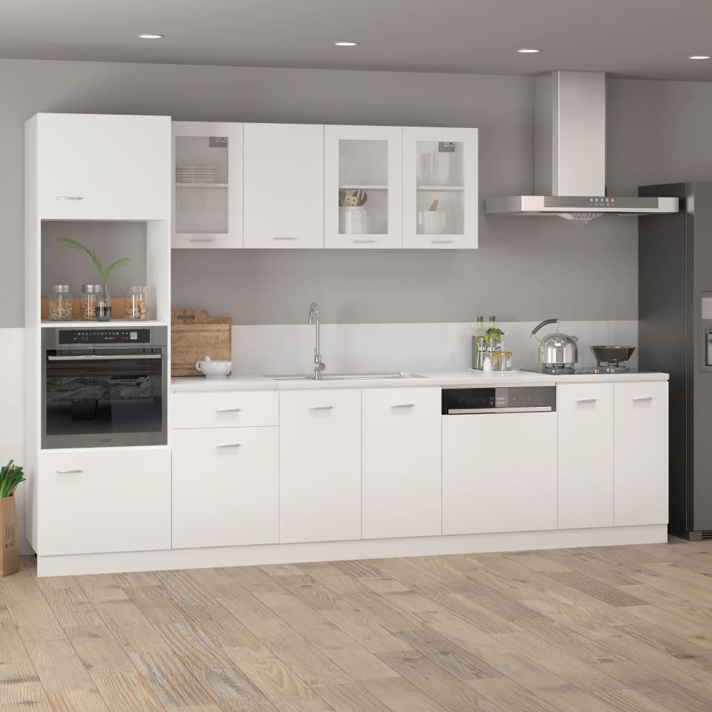 Armário para micro-ondas “Lyon” 60x57x207 cm branco
