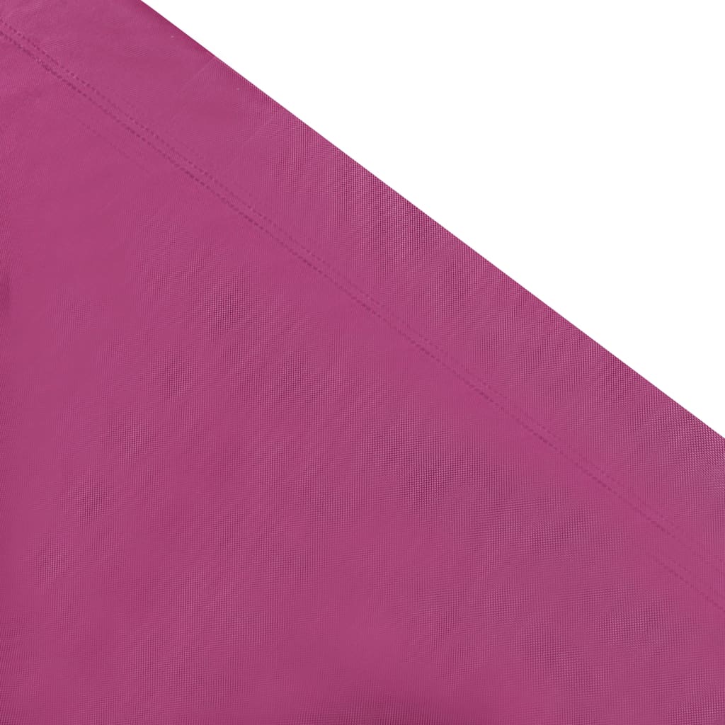 Espreguiçadeira jardim com toldo rosa