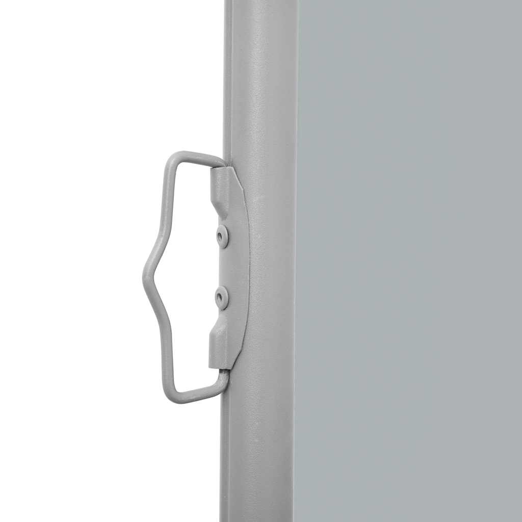 Toldo lateral retrátil para pátio 140x1200 cm antracite