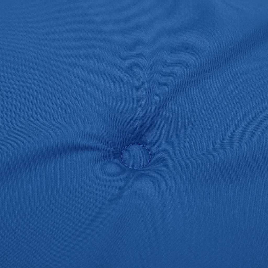Almofadões p/ cadeiras jardim 4 pcs 40x40x4 cm oxford azul real