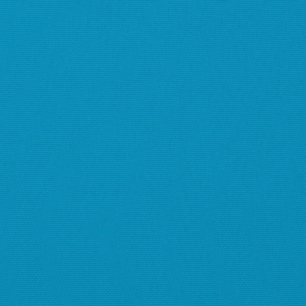 Almofadões p/ cadeiras de jardim 6 pcs tecido oxford azul