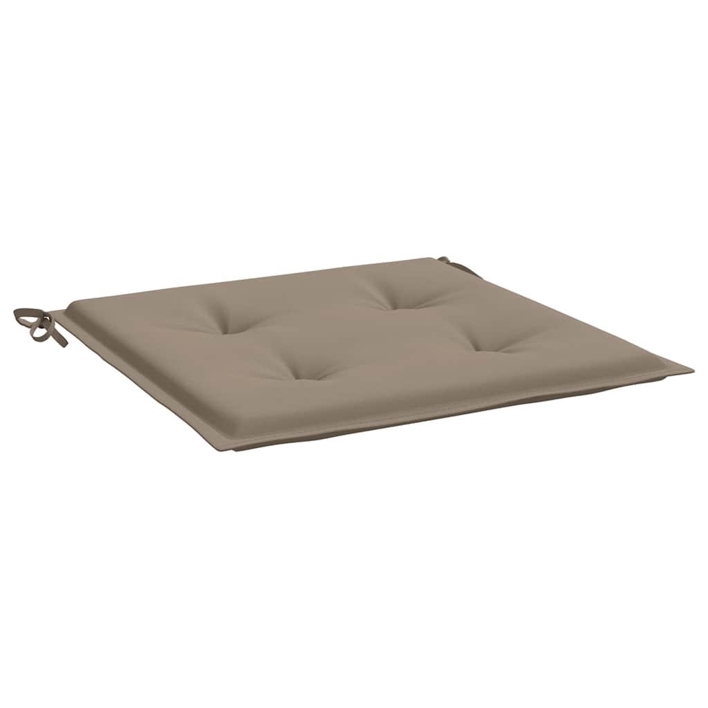 Almofadões p/ cadeiras de jardim 4 pcs oxford cinza-acastanhado