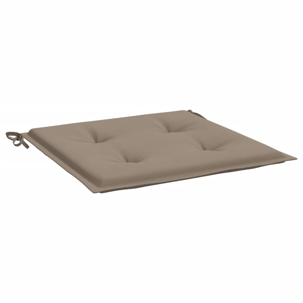Almofadões p/ cadeiras de jardim 6 pcs oxford cinza-acastanhado
