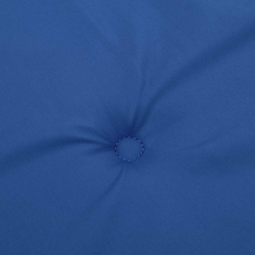 Almofadão p/ banco de jardim 120x50x4cm tecido oxford azul real