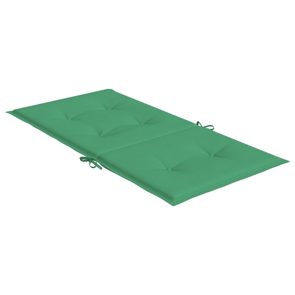 Almofadões lombares p/ cadeiras de jardim 6pcs oxford verde