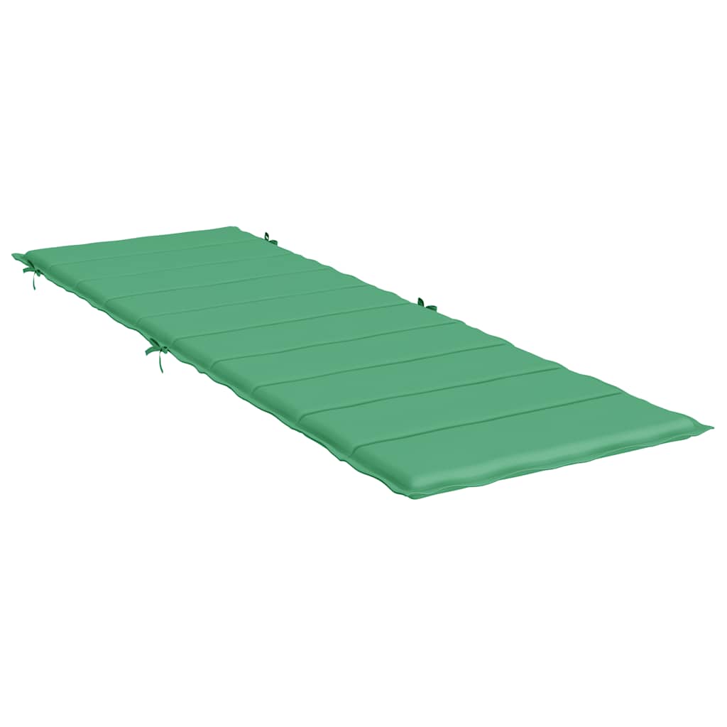 Almofadão p/ espreguiçadeira 186x58x4 cm tecido oxford verde