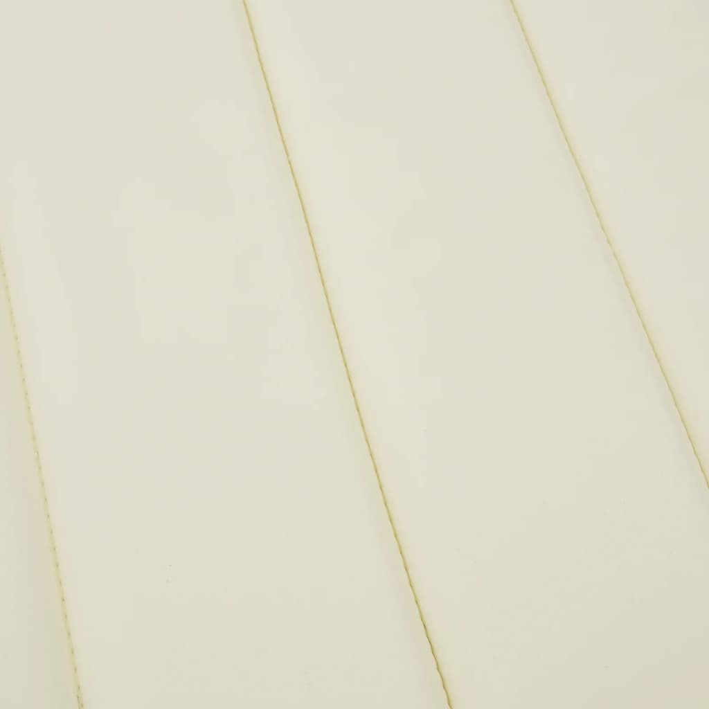 Almofadão p/ espreguiçadeira 200x60x3 cm tecido oxford creme