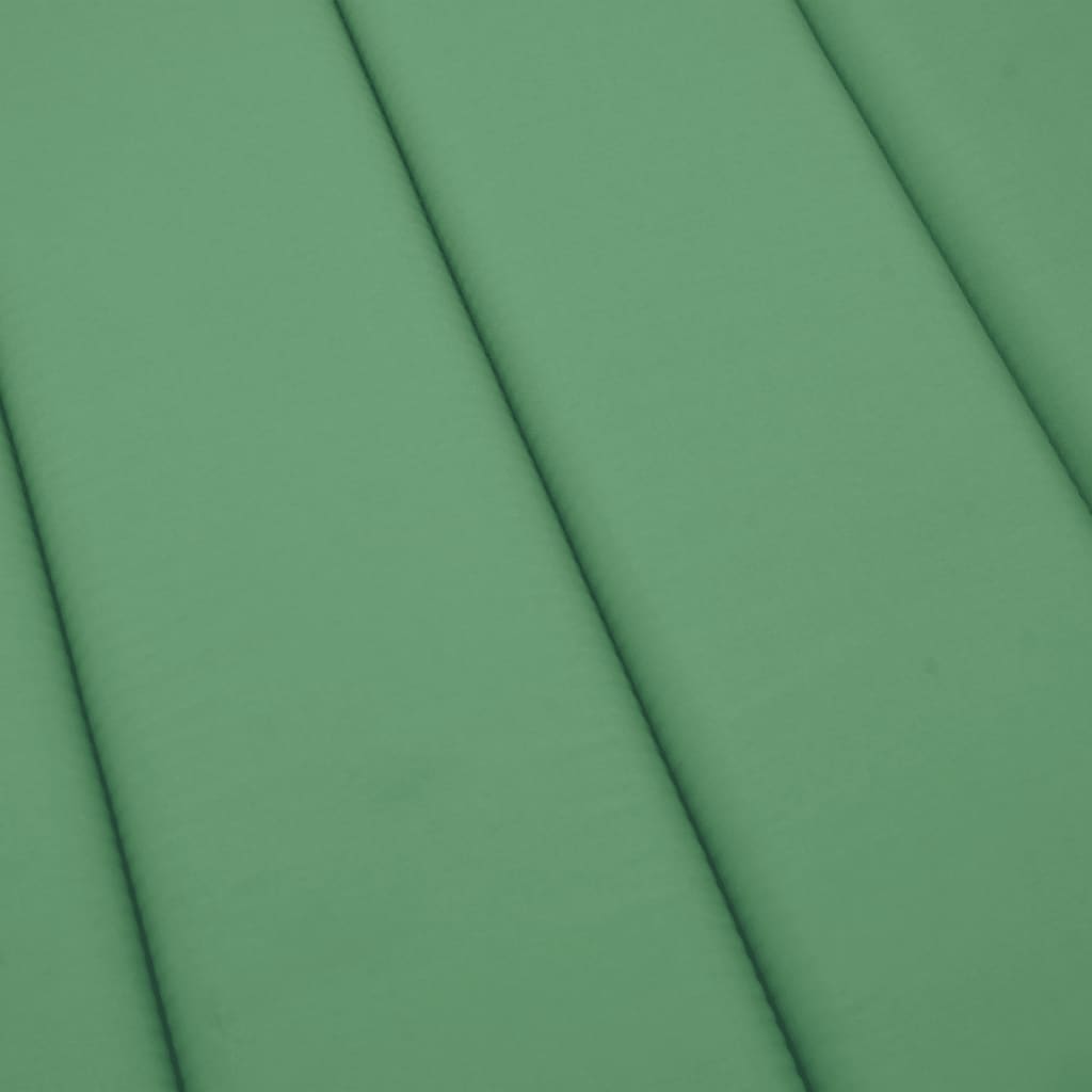 Almofadão p/ espreguiçadeira 200x60x3 cm tecido oxford verde
