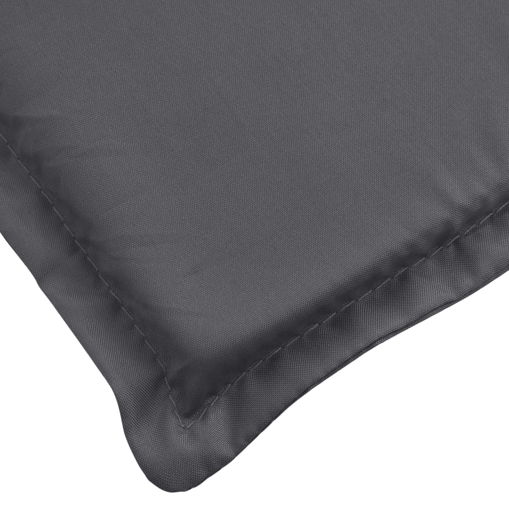 Almofadão p/ espreguiçadeira 200x70x3cm tecido oxford antracite