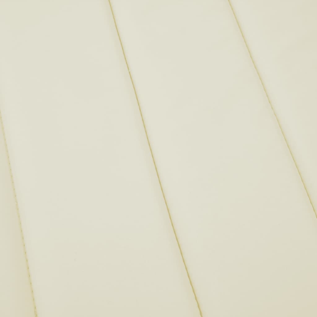 Almofadão p/ espreguiçadeira 200x70x3 cm tecido oxford creme