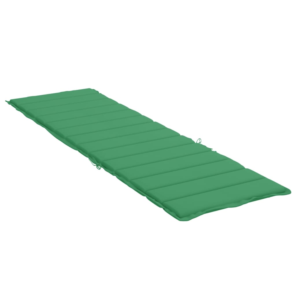 Almofadão p/ espreguiçadeira 200x70x3 cm tecido oxford verde