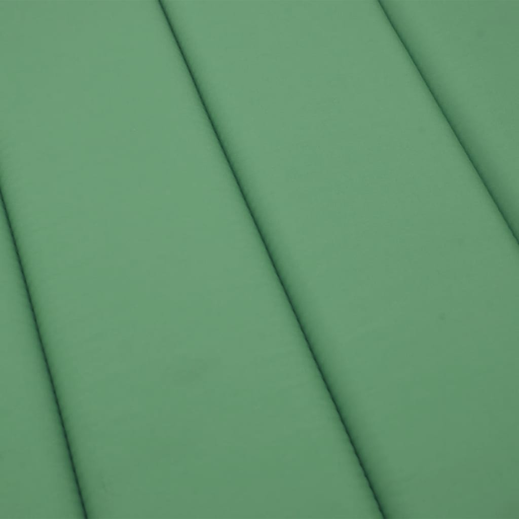Almofadão p/ espreguiçadeira 200x70x3 cm tecido oxford verde