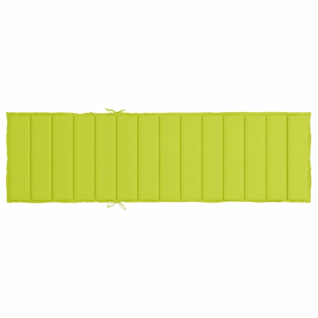 Almofadão p/ espreguiçadeira tecido oxford verde brilhante