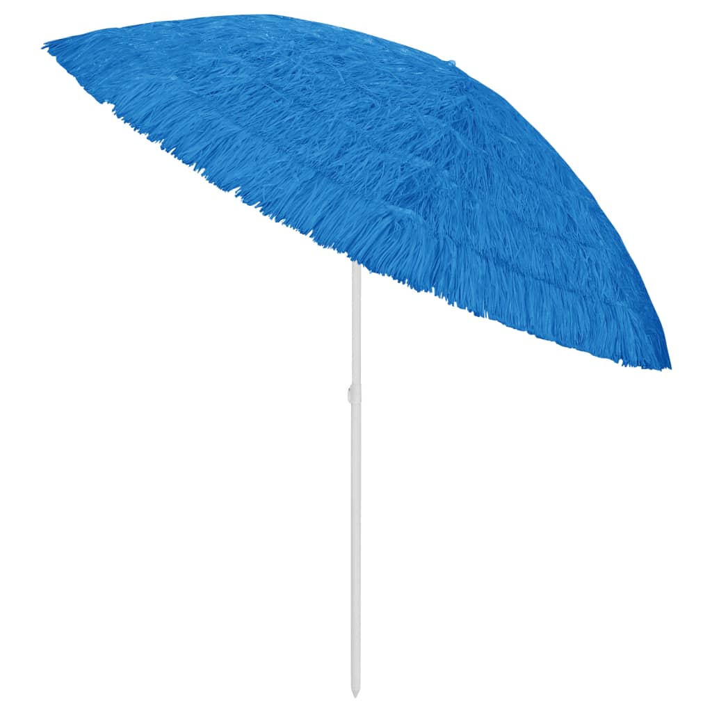 Guarda-sol de praia Hawaii 300 cm azul