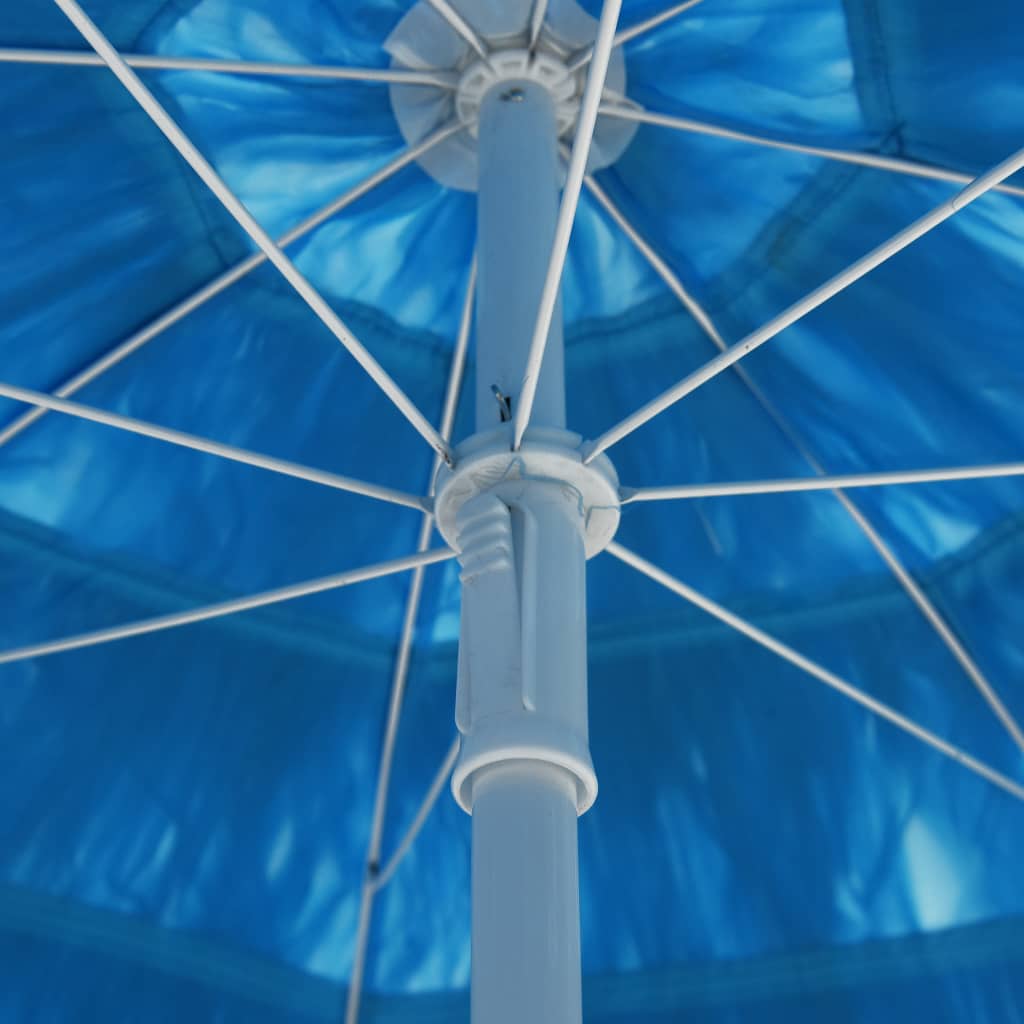 Guarda-sol de praia Hawaii 300 cm azul