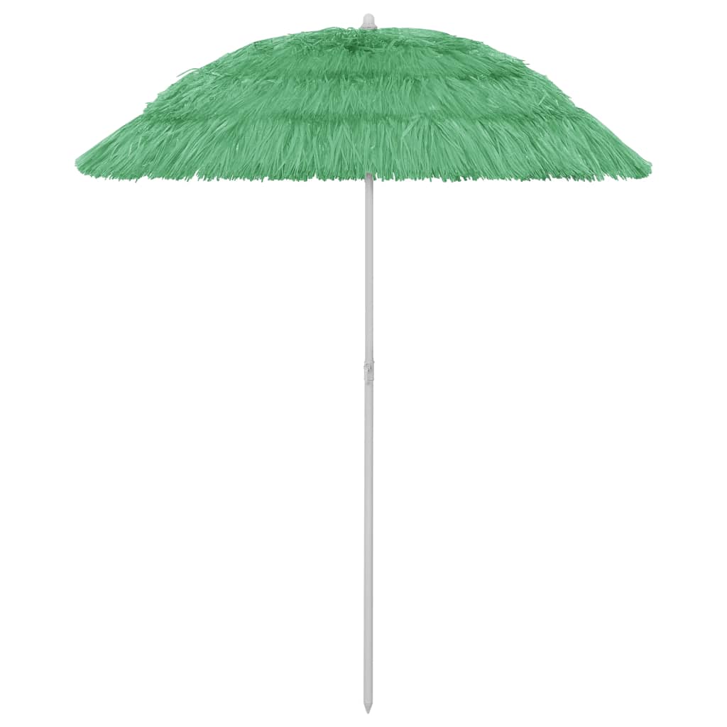 Guarda-sol de praia Hawaii 180 cm verde