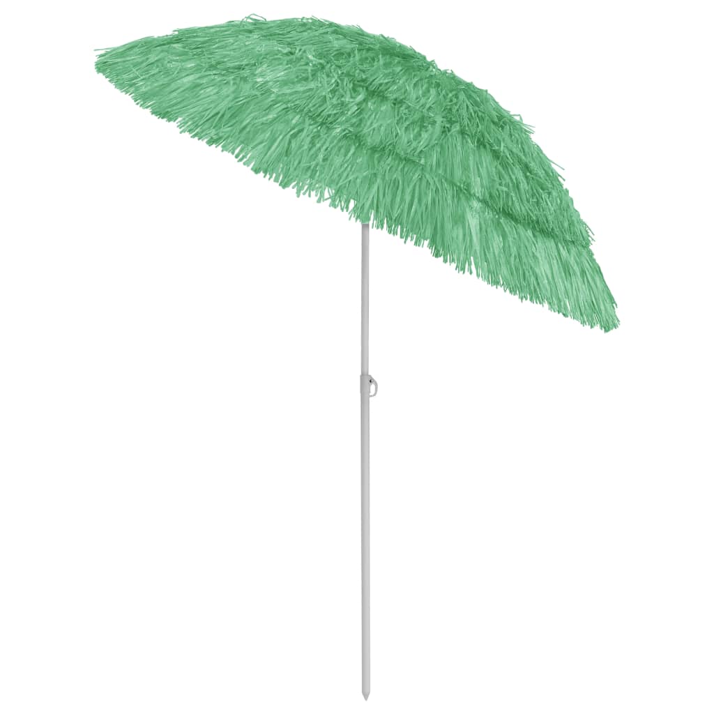 Guarda-sol de praia Hawaii 180 cm verde
