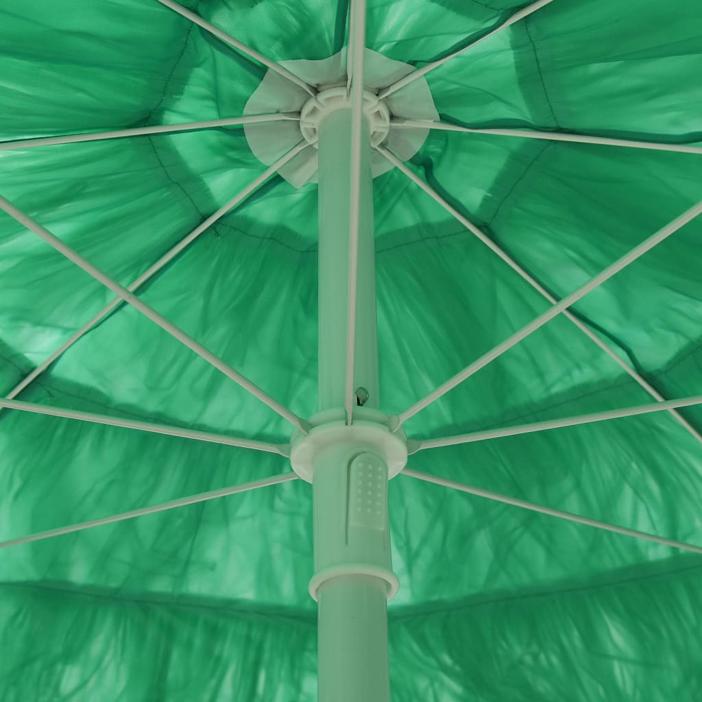 Guarda-sol de praia Hawaii 240 cm verde