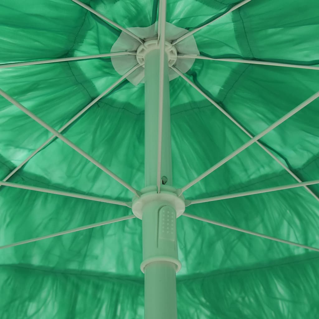 Guarda-sol de praia Hawaii 300 cm verde